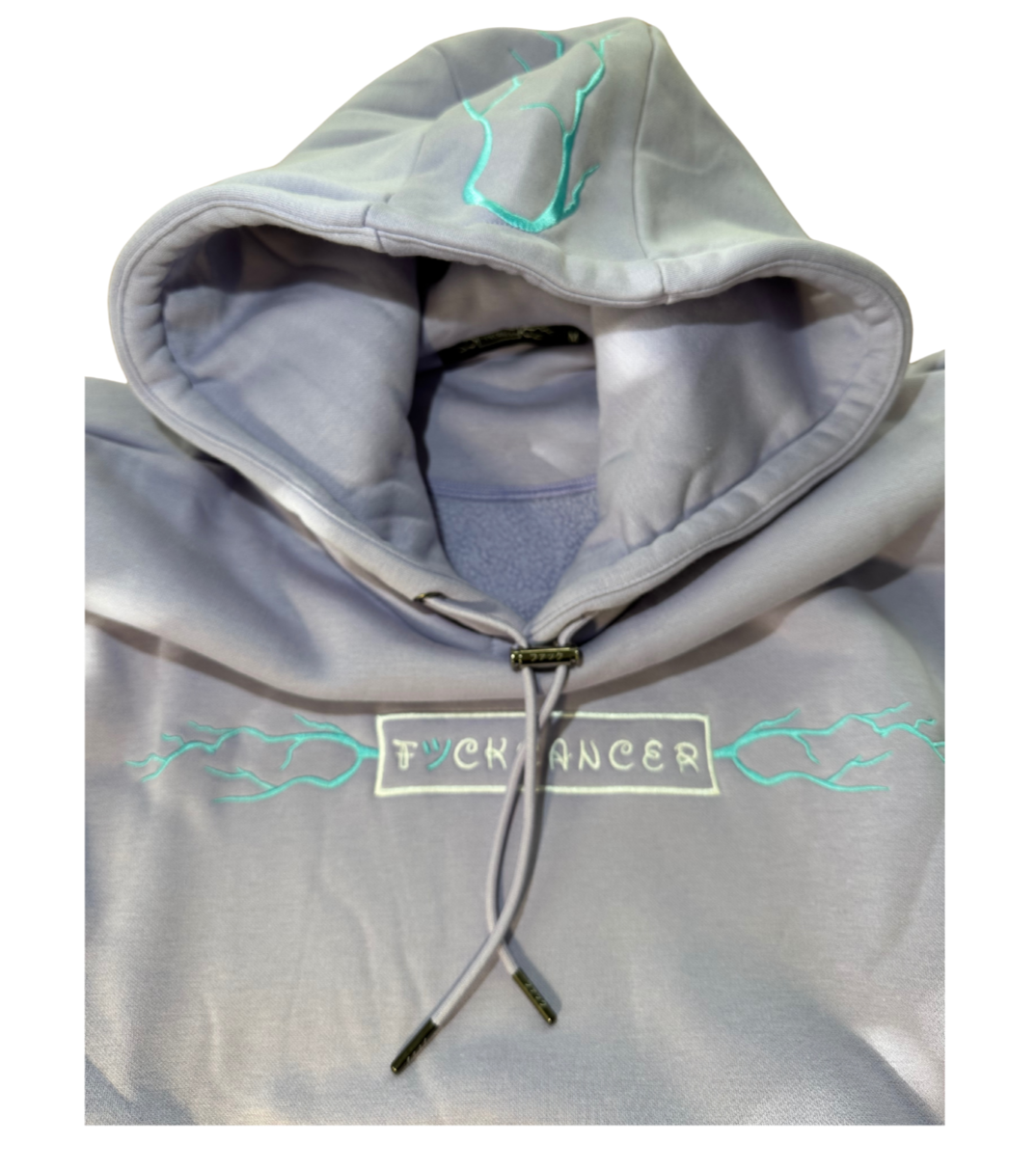 Fuckcancer Violet hoodie