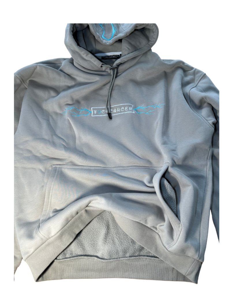 Fuckcancer Hazey Grey hoodie