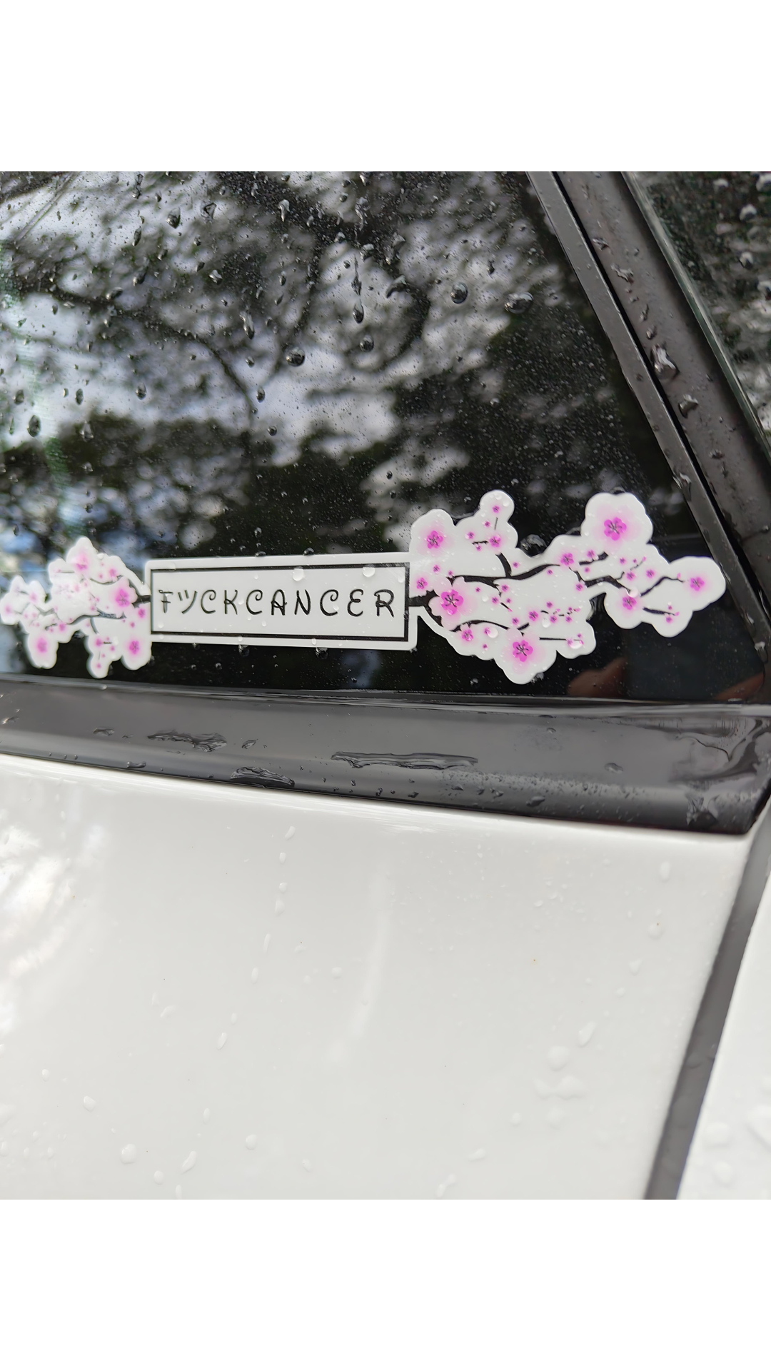 Small fckcancer sticker