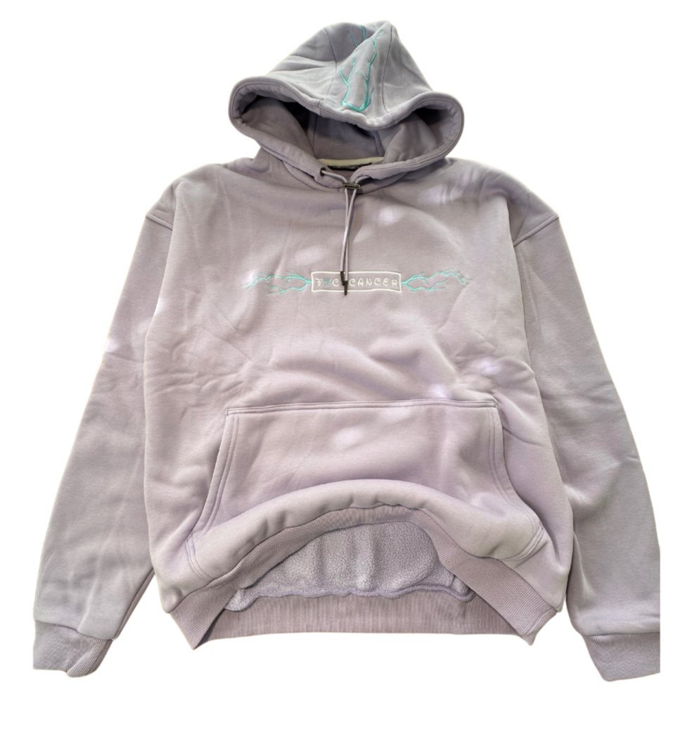 Fuckcancer Violet hoodie