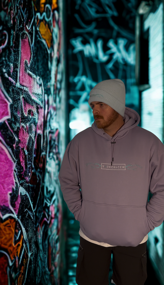Fuckcancer Violet hoodie